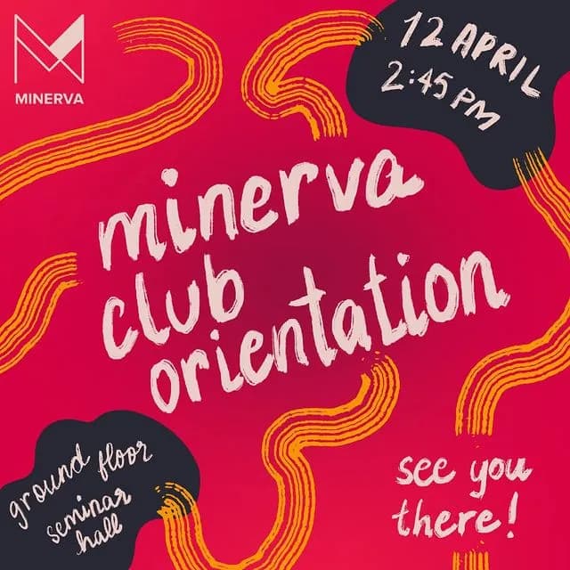 Minerva Orientation poster